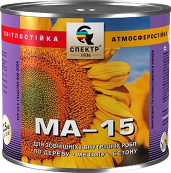 Масляная краска МА-15C TM "Спектр"